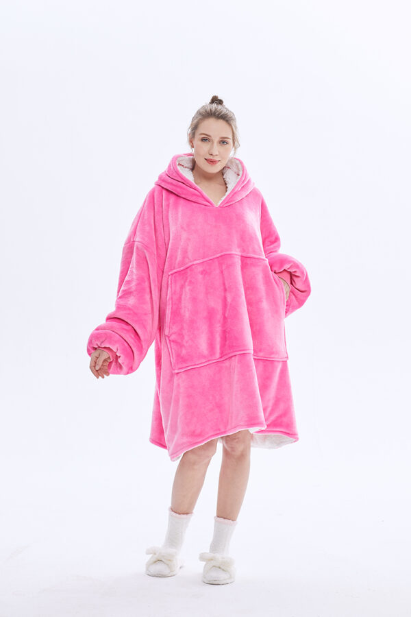 Original HoodyhoodyHot Pink Blanket Hoodie