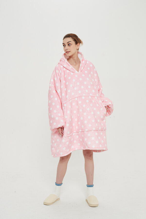 Original Hoodyhoody Pink Point Blanket Hoodie