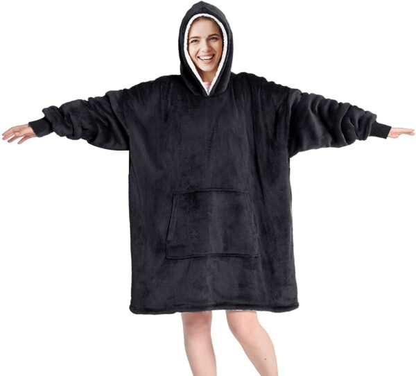 Original Hoodyhoody Black Blanket Hoodie