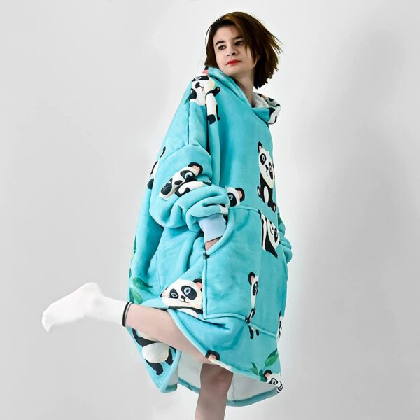 Original Hoodyhoody Panda Comfy Blanket Hættetrøje